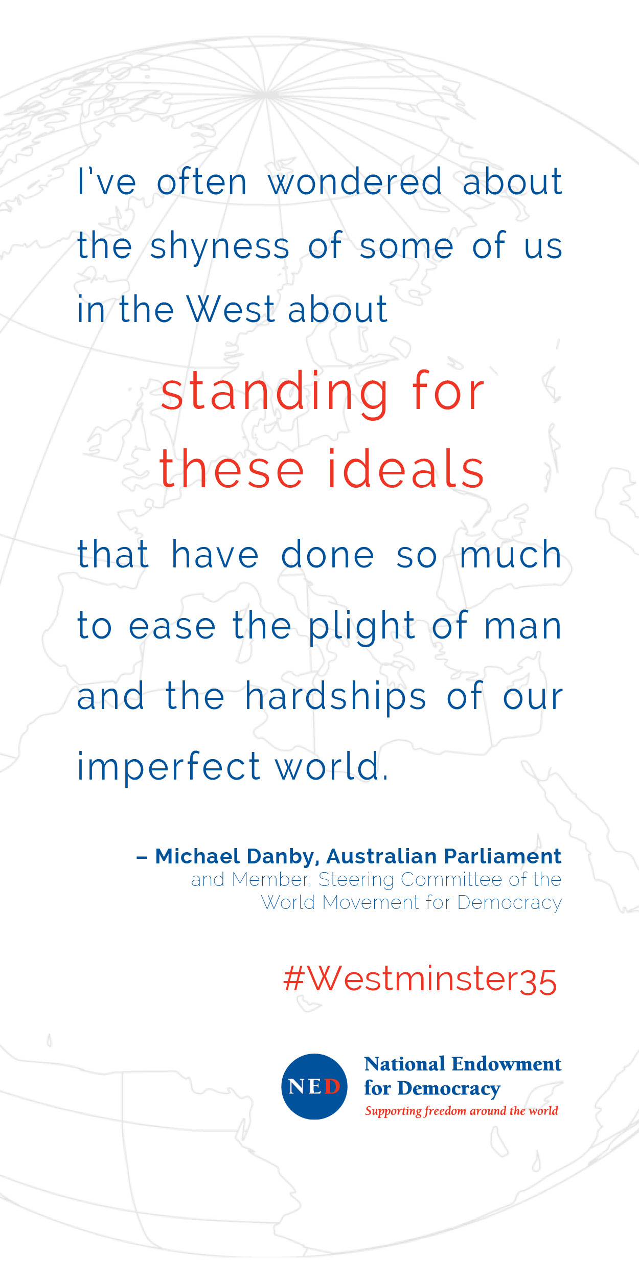 Stand for your ideals