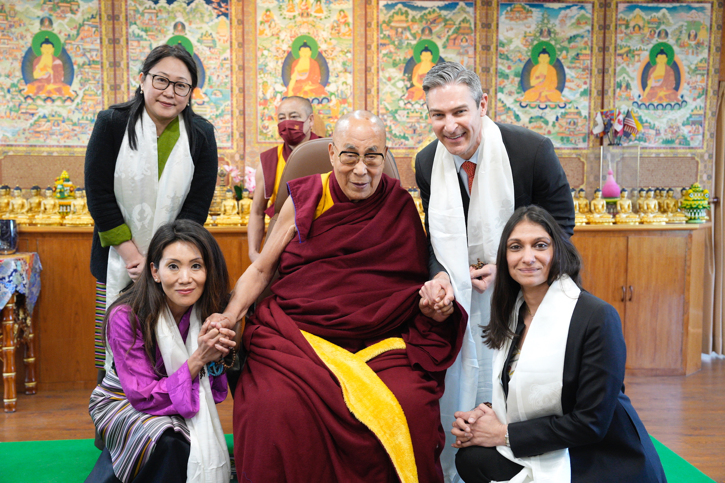 NED Meets His Holiness the 14th Dalai Lama on Tibetan National Uprising Day  - NATIONAL ENDOWMENT FOR DEMOCRACY